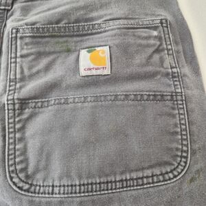 Distressed Carhartt Double Knee Painter Pants Workwear,S32